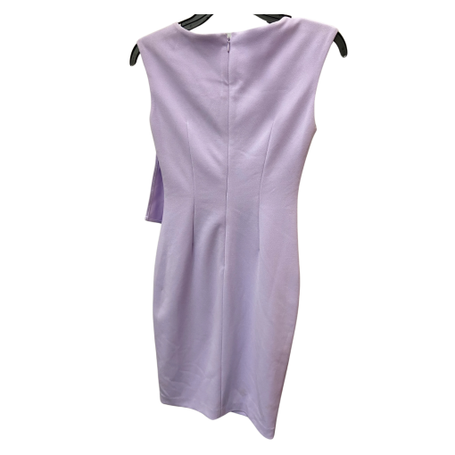 Calvin Klein Lavender Ruffle Dress Size 0P - Cocktail Dress - Image 2