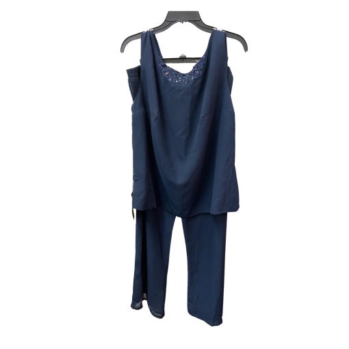 VK Select Navy 2-Piece Pant Suit - Special Occasion Outfit - Image 5