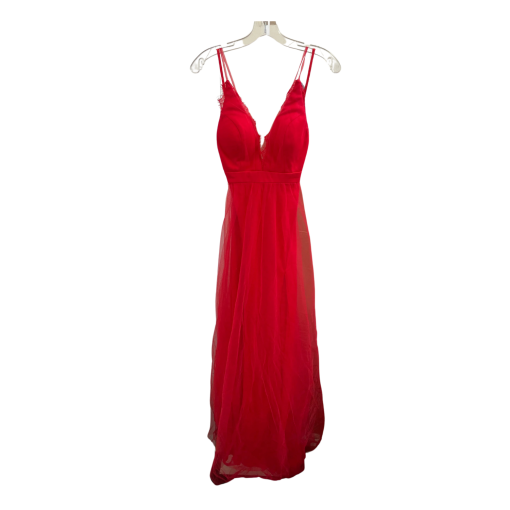 RATED PG Red Prom Dress Size 2 - Formal Gown