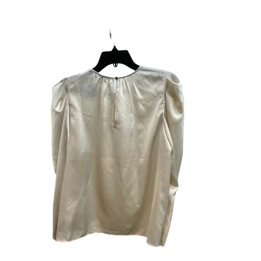 1.STATE Champagne Satin Blouse Small - Women's Tops - Image 2