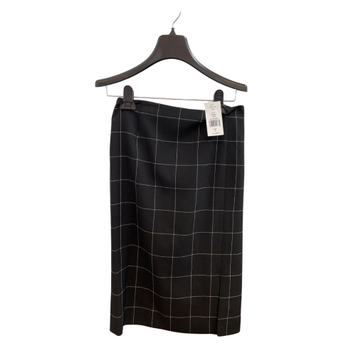 Tahari ASL Black Plaid Pencil Skirt Size 4 - Workwear - Image 2