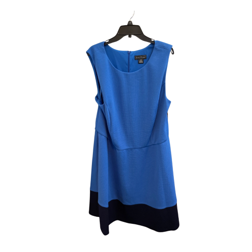 Jessica Howard Blue Sleeveless Dress 24W - Plus Size Dresses