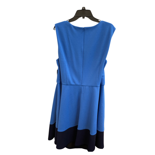 Jessica Howard Blue Sleeveless Dress 24W - Plus Size Dresses - Image 2