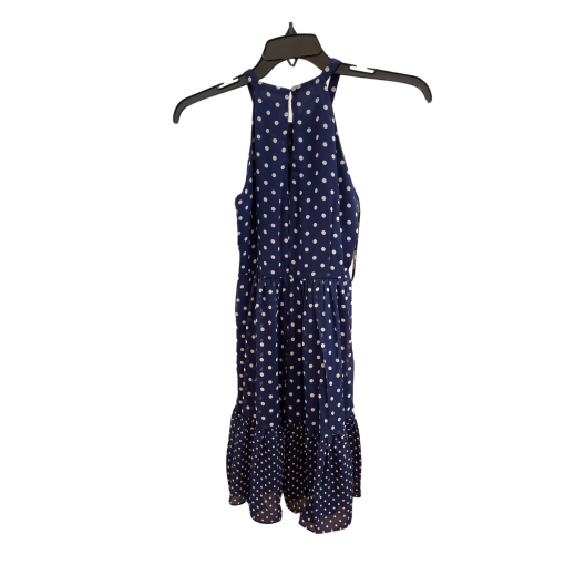 Vince Camuto Navy Polka Dot Halter Dress Size 0 - Women's Dress - Image 2