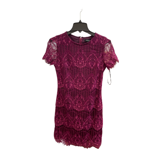 Kensie Burgundy Lace Dress Size 4 - Cocktail Dress