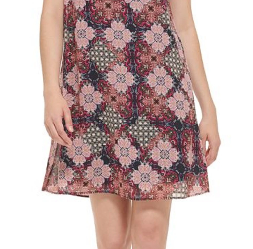 Jessica Howard Floral Print Dress - Pink, 8P - Party Dress - Image 2