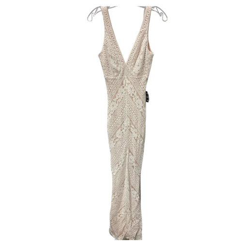 Lulus Ivory Lace Maxi Dress - XS - Formal Gown