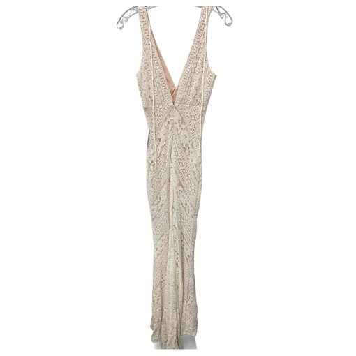 Lulus Ivory Lace Maxi Dress - XS - Formal Gown - Image 2