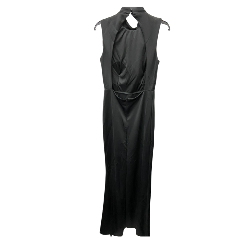 Miss ORD Black Bow Maxi Dress - Size L - Formal Gown - Image 2