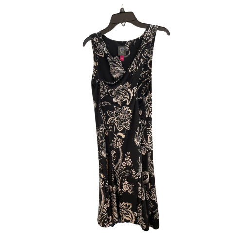 Vince Camuto Black Floral Maxi Dress Size S - Women's Dresses