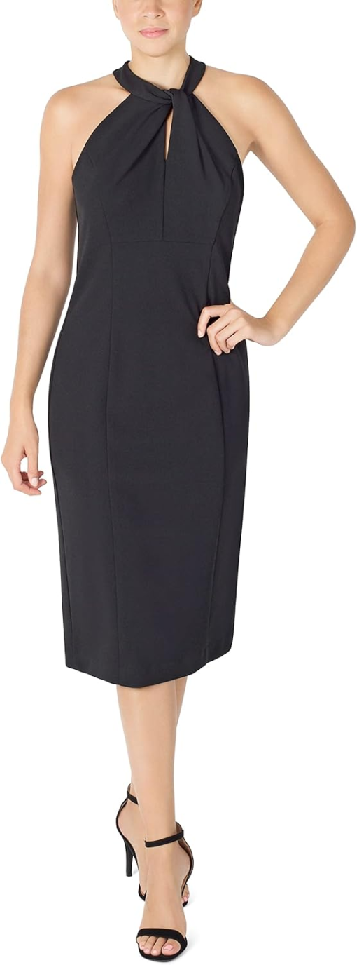 Julia Jordan Black Halter Dress Size 4 - Cocktail Dress