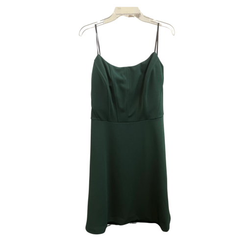 B.Darlin Green Mini Dress - Spaghetti Strap - Party Dress