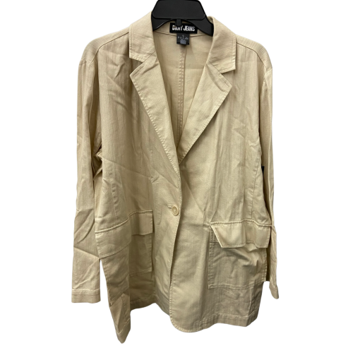 DKNY Jeans Beige Blazer Small - Women's Jackets