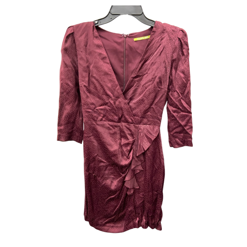 Gianni Bini Burgundy Mini Dress - No Size - Cocktail Dress