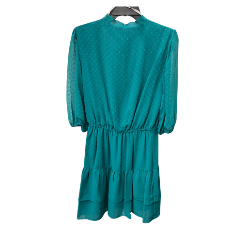 Nanette Lepore Teal Tiered Dress Size 14 - Women's Dresses - Image 2