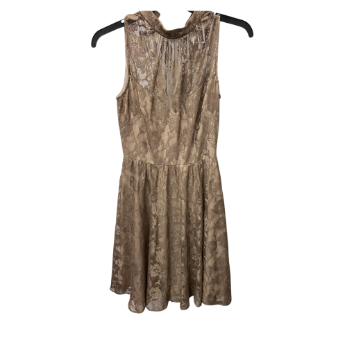 Julian Taylor Taupe Lace Dress - Sleeveless - Party Dress - No Size