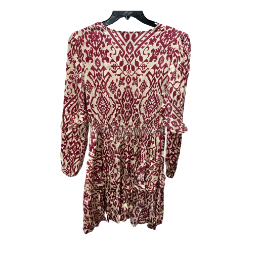 Sam Edelman Burgundy Print Mini Dress - No Size - Women's Dresses - Image 2