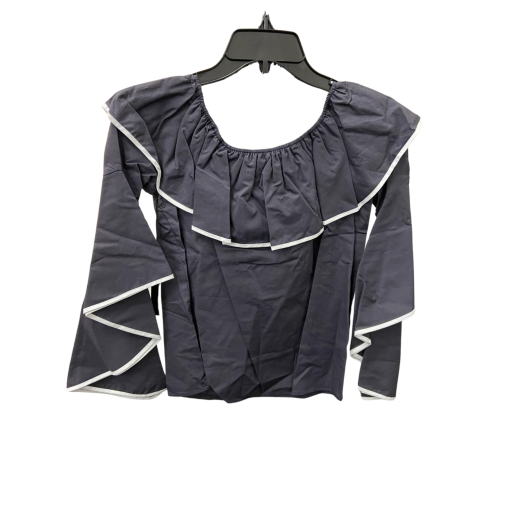 MAX Sport Black XS Ruffle Top - Women's Blouses & Shirts - Image 2