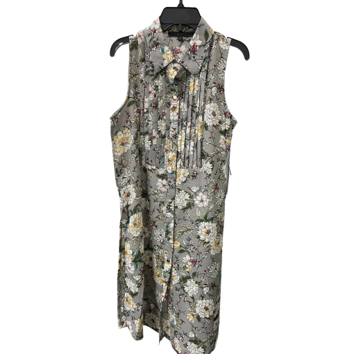 Maxsport Floral Sleeveless Dress Gray XS - Women's Dresses