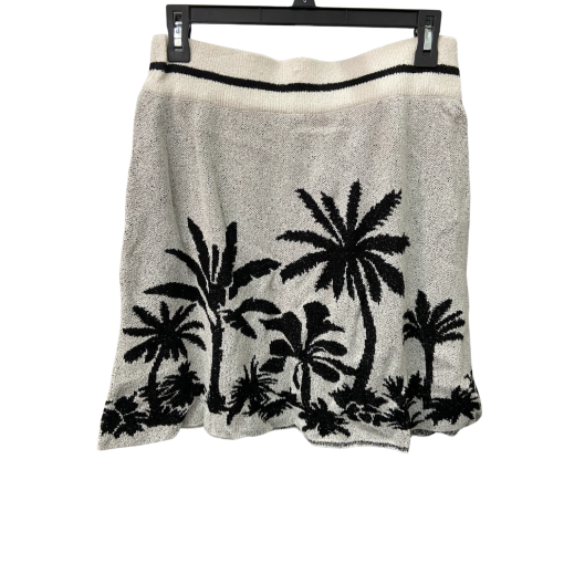 Minnierose Palm Tree Print Skirt - Gray - Size S - Mini Skirt - Image 2