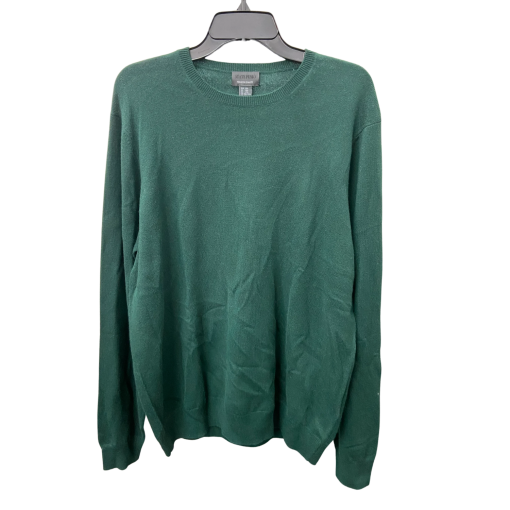 State Fusio Green Sweater XXL - Men's Crew Neck Pullover