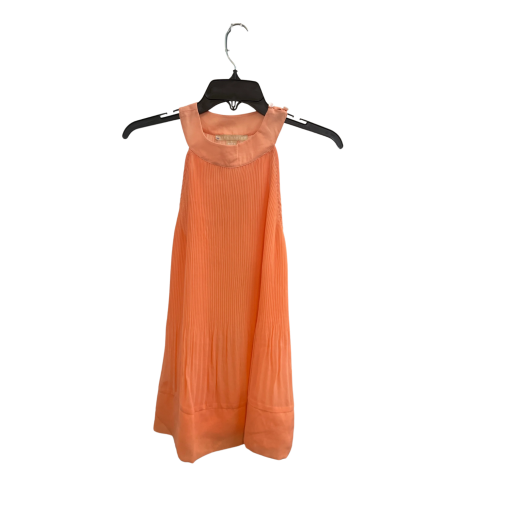 Hope & Harlow Coral Pleated Tank Top Size 8 - Women's Blouse