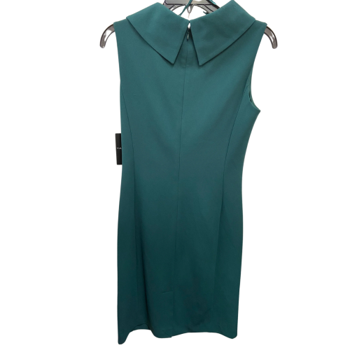 Tahari ASL Green Sleeveless Cocktail Dress Size 4 - Party Dress - Image 2