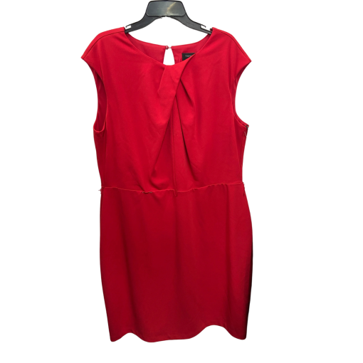 Tahari ASL Red Plus Size Dress 18W - Cocktail Dresses