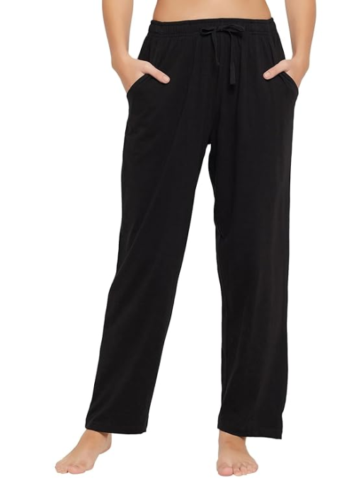 Eileen Fisher Black Lounge Pants - Women's M - Comfy Pajama Pants