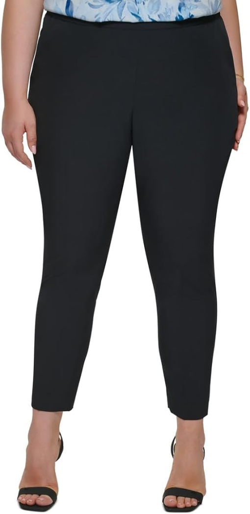 Calvin Klein Plus Black Capri Pants - Women's Trousers - Workwear