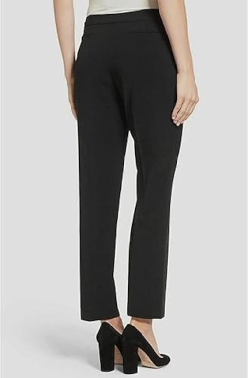 Calvin Klein Black Plus Size Pants Women's Straight Leg Trousers - Image 2