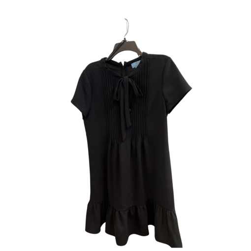 CeCe Black Dress Size 10 Women's Ruffle Cocktail Dress