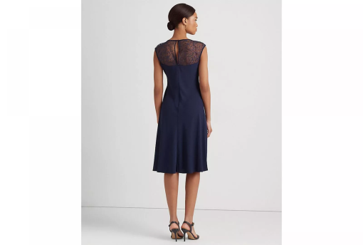 Lauren Ralph Lauren Navy Lace Dress Size 4 - Cocktail Dresses - Image 2