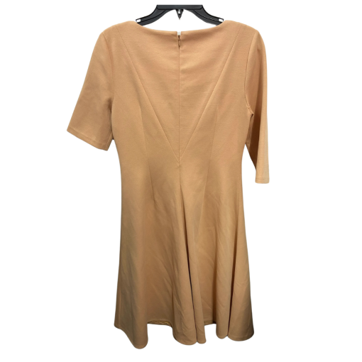 Donna Karan Tan Fit & Flare Dress Size 6 - Women's Party Dress - Image 2