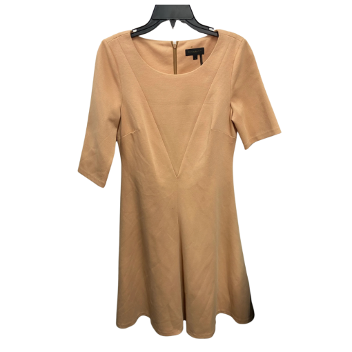 Donna Karan Tan Fit & Flare Dress Size 6 - Women's Party Dress