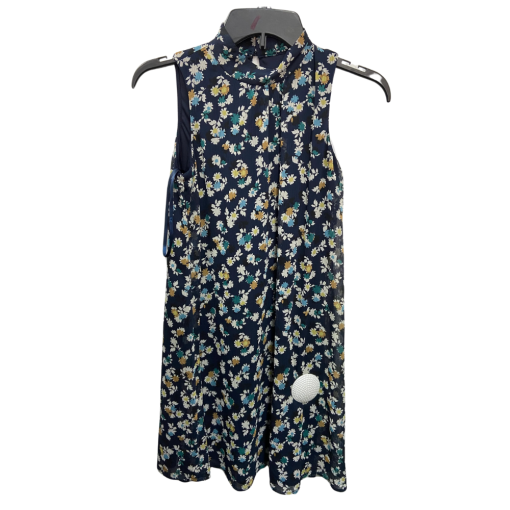 Tommy Hilfiger Navy Floral Sleeveless Dress 2P - Mini Dresses