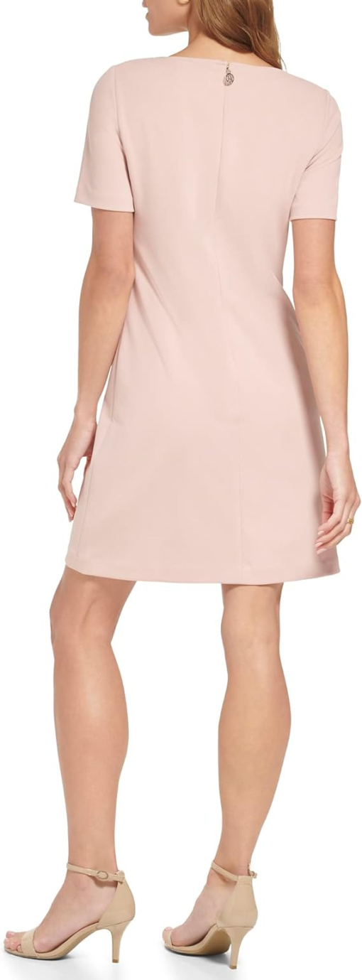 Tommy Hilfiger Pink Cut-Out Mini Dress Size 10 - Party Dress - Image 2