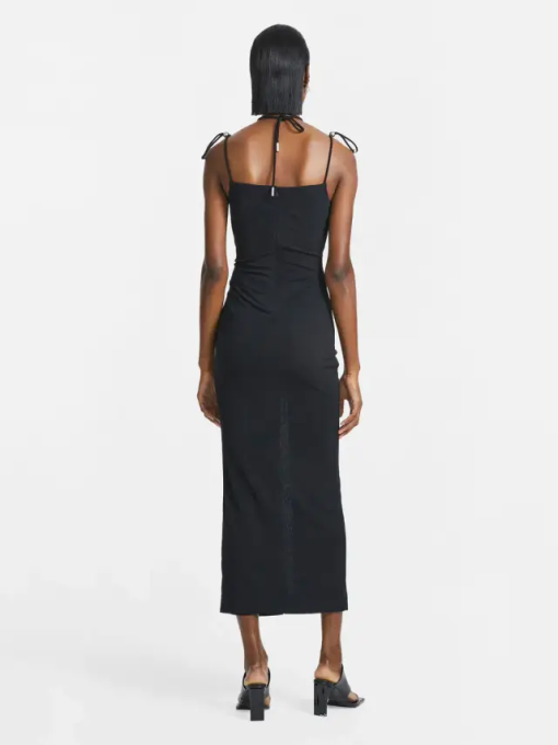 Bebe Black Cutout Midi Dress - XS - Party Dress - Image 2