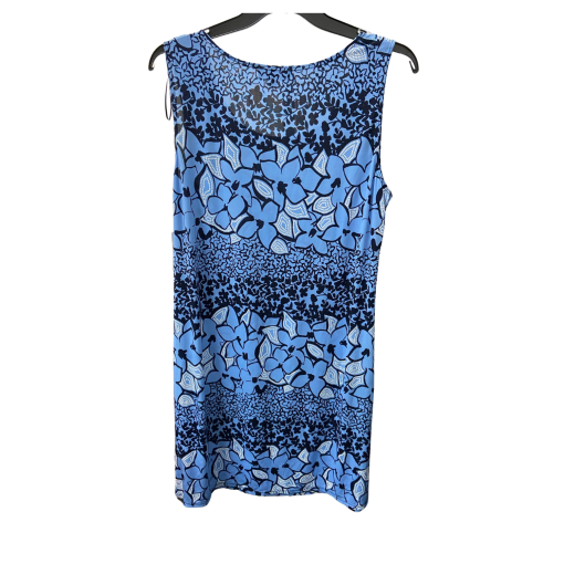 R&M Richards Blue Floral Sleeveless Dress 18W - Women's Dresses - Image 2