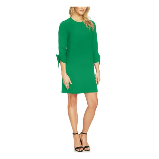 Kasper Green Shift Dress - Size L - Women's Work Dress