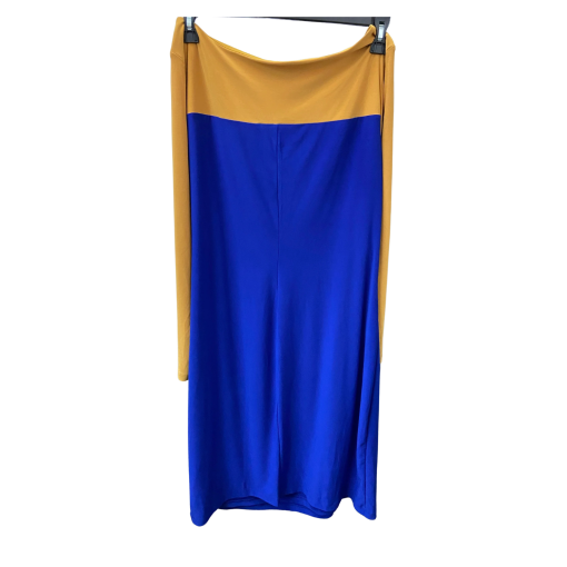 Kasper Color Block Dress XL - Blue & Gold - Women's Dresses - Image 2