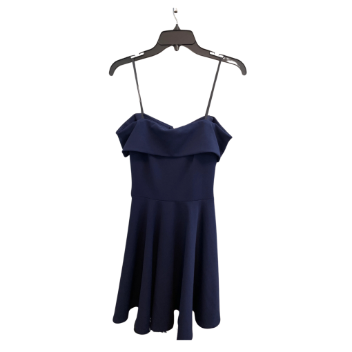 B.Darlin Navy Fit & Flare Dress Size 1/2 - Cocktail Dress