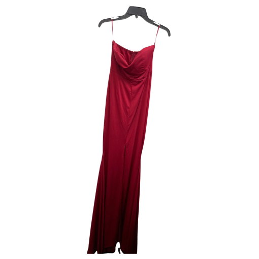 Miss ORD Red Maxi Dress - Size M - Formal Gown