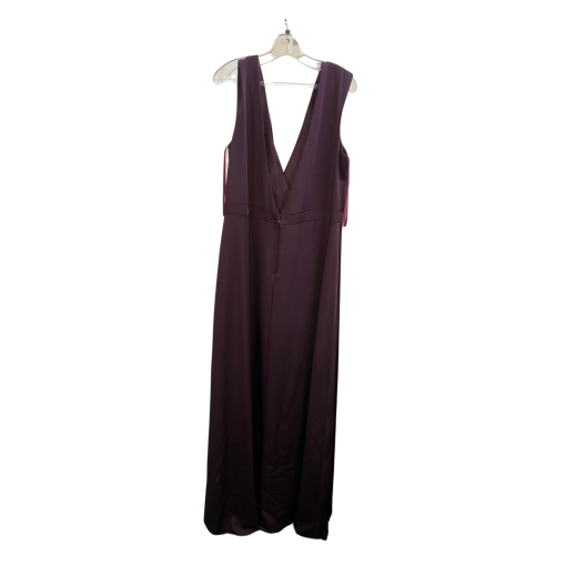 Kleinfeld Purple Maxi Dress Size 20 - Formal Gown - Image 2