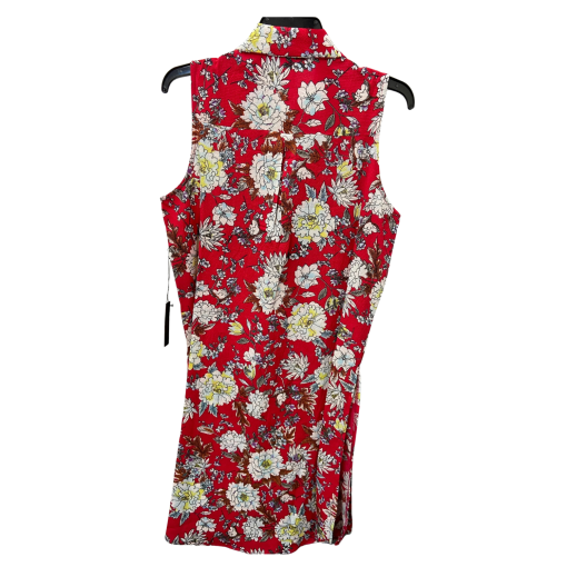 Max Sport Red Floral Sleeveless Dress - Size S - Women's Dresses - Image 2