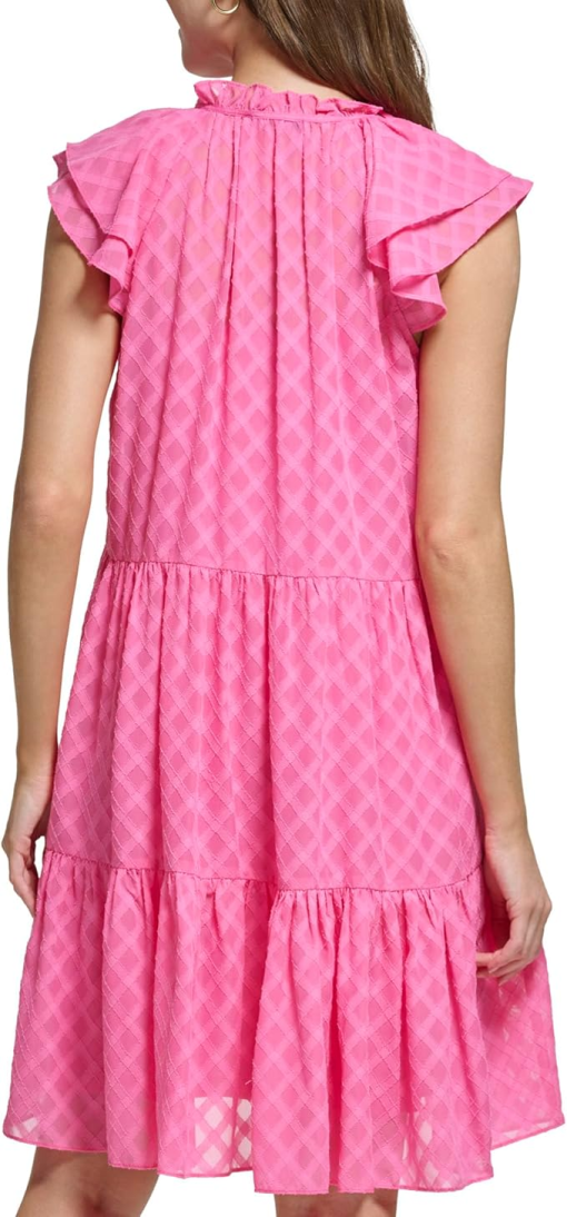 Tommy Hilfiger Pink Shift Dress Petites 8P - Women's Summer Dress - Image 2