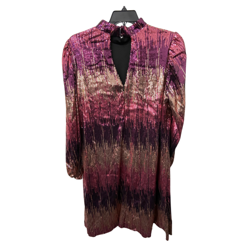 Maison Tara Sequin Dress - Pink/Purple - Plus Size 18W - Party Dress - Image 2