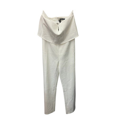 Miss ord White Jumpsuit Size L - Women's Formal Wear - Image 2