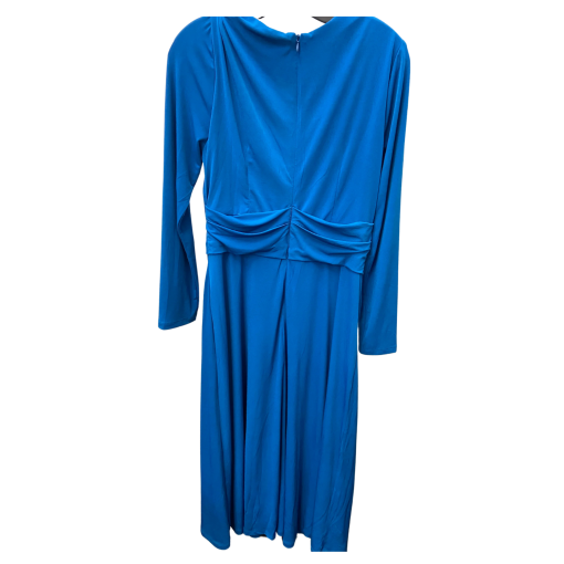 Maggy London Blue Midi Dress Size 8 - Cocktail Dress - Image 2