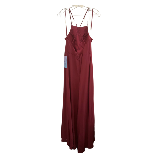 Simply Burgundy Maxi Dress Size 8 - Formal Gown - Image 2